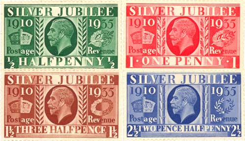 The 1935 Silver Jubilee issue