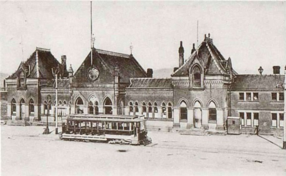 Christchurch railway station.