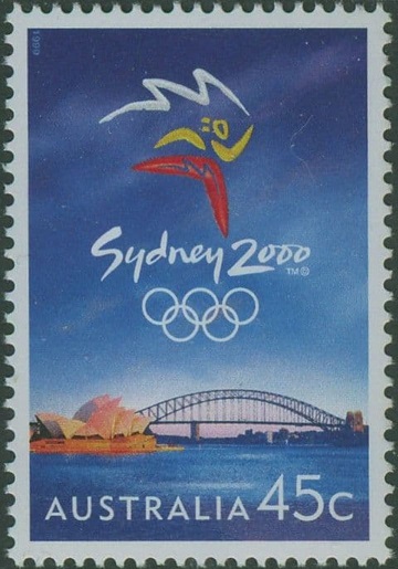 Australia 45c from the Sydney Olympics 2000.