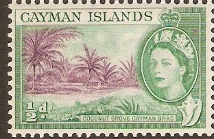 Cayman Islands 1953 stamp.