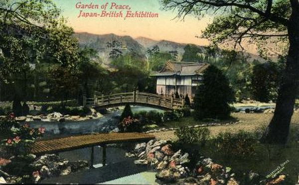 Postcard of the Japan-British Exhibition 1910.