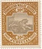 Judicial 'Tiger' design stamp