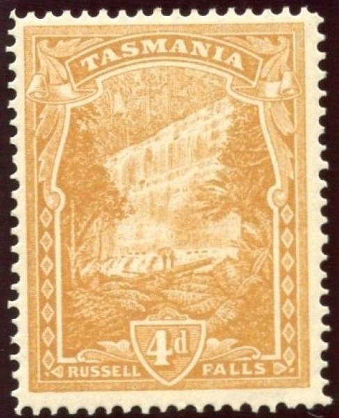 Tasmania 4d Yellow-brown